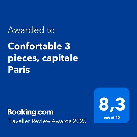 Confortable 3 Pieces, Capitale Paris Apartment *